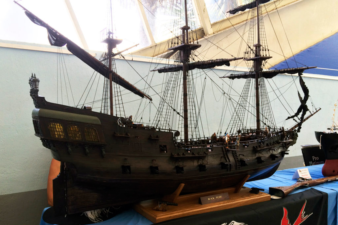 The Black Pearl, at Exposition Figuri'Nice 2014