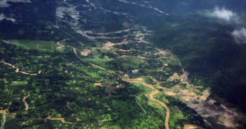 Manipur from the air