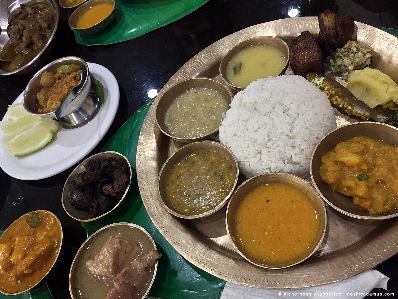 Thali full of delights at Mising Kitchen, in Guwahati