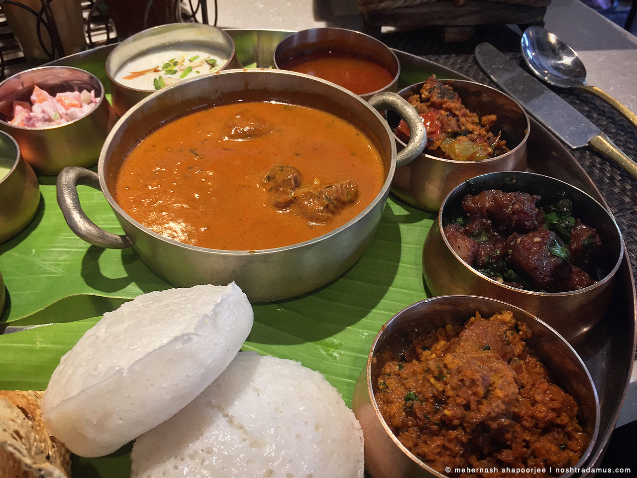 The Mutton Thali, at Sanadige, in Delhi