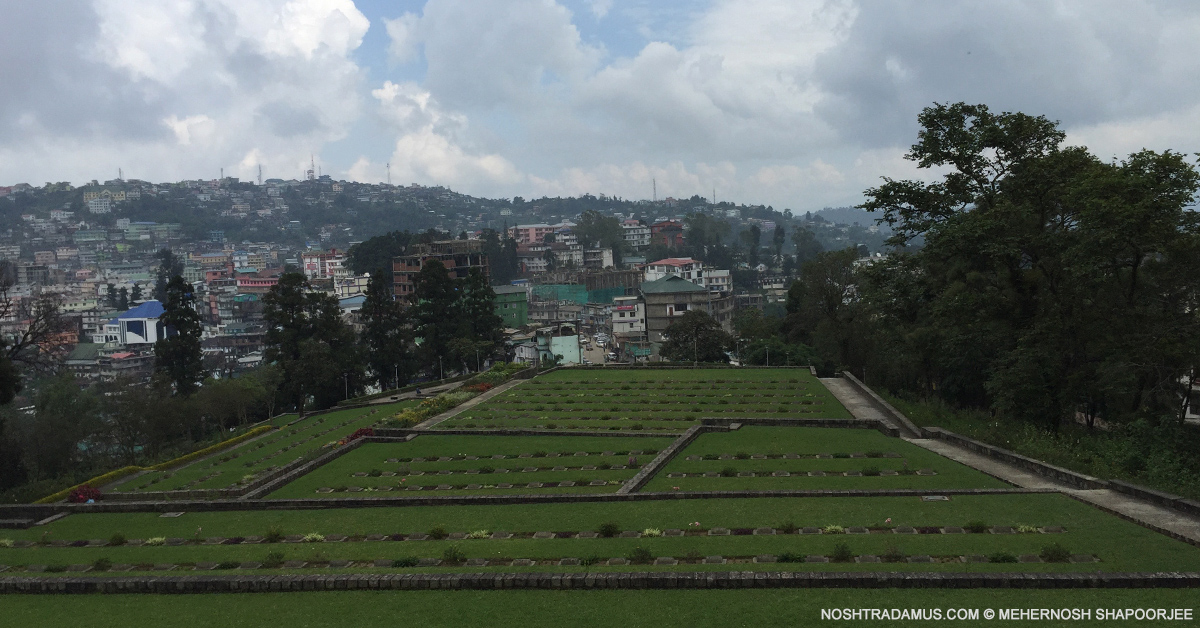 Kohima War Cemetary – 1400 souls from World War II are remembered here