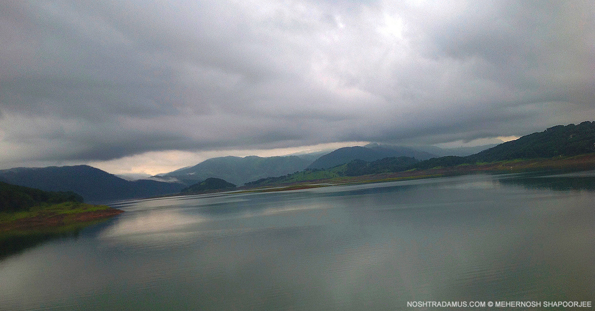 Lakeside view of Umiam Lake, aka Bara Paani
