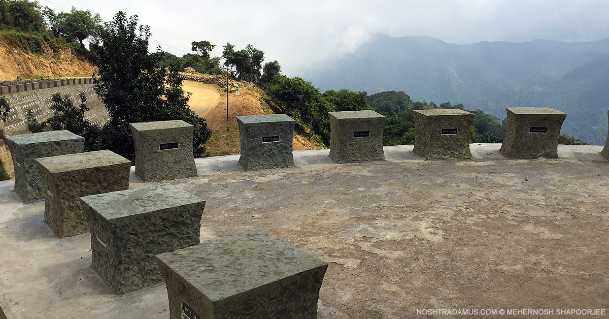 Peace Stones near Khonoma, Nagaland