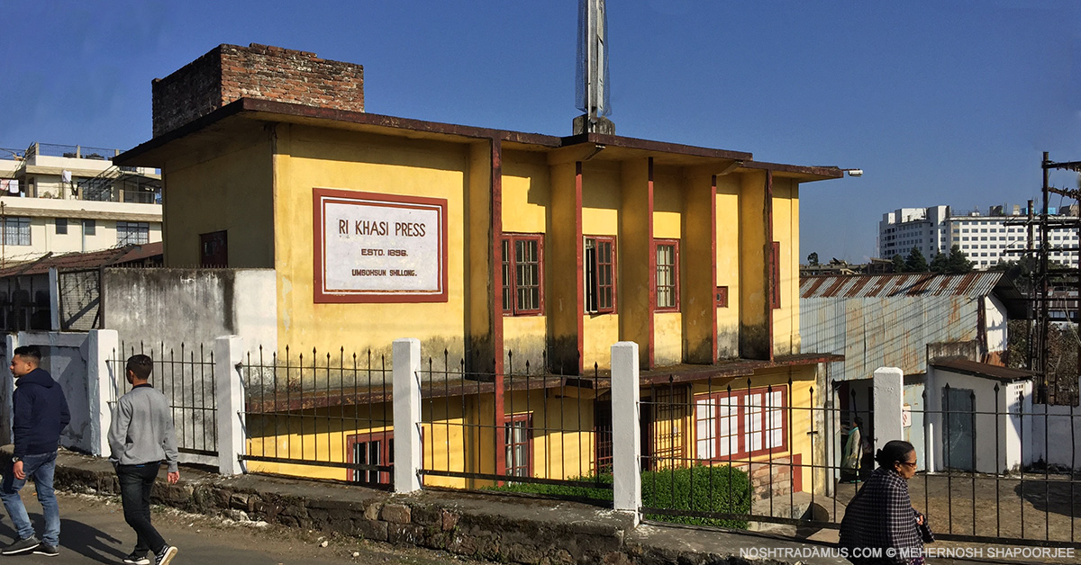 Ri-Khasi Press - The oldest printing press in Shillong