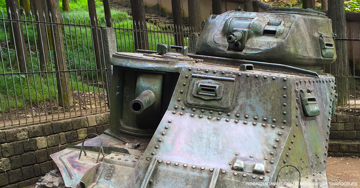 World War II M3 Grant Tank on Officers Hill Kohima 01