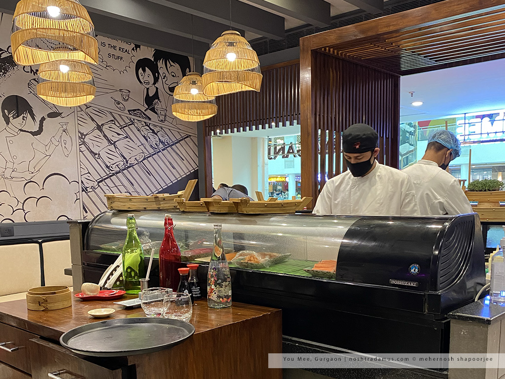 Sushi Counter, at You Mee Asian Restaurant Gurgaon