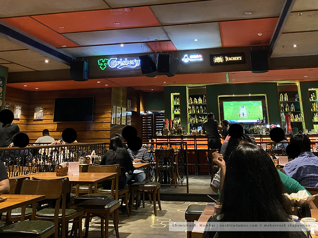 The lively interiors of Chimichurri
